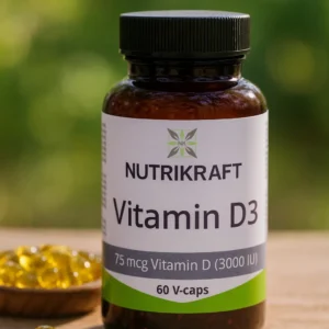 Nutrikraft Vitamin D3 Softgels