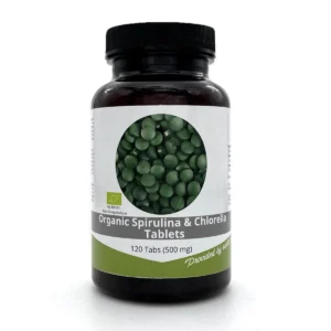 Organic Chlorella & Spirulina Tabs 500mg